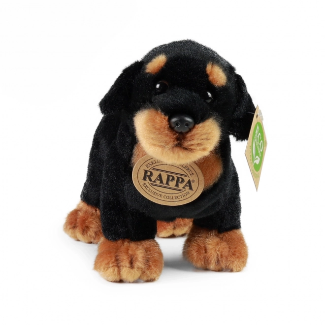 Stehender Rottweiler aus Plüsch 18 cm Eco-Friendly