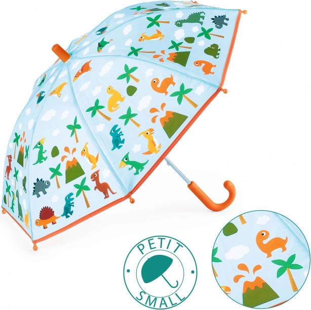 Kinder-Regenschirm mit Dinosauriermotiv von Djeco