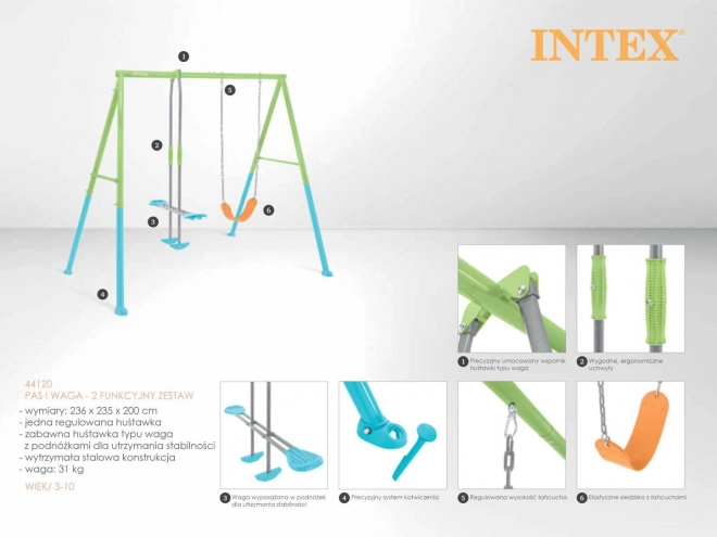 Kinder-Gartenschaukel INTEX Glider