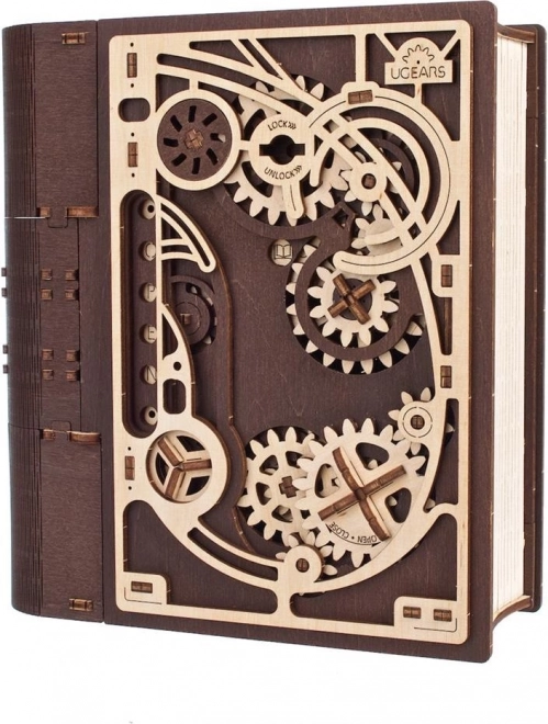 Mechanisches Holz-Geheimnisbuch UGEARS 3D-Puzzle