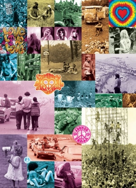 Eurographics Puzzle Liebe der 60er Jahre 1000 Teile