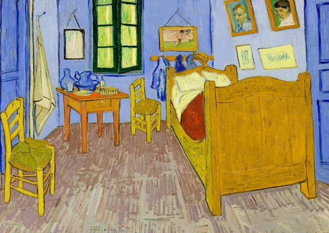 Puzzle von Vincent van Gogh: Schlafzimmer in Arles 1000 Teile