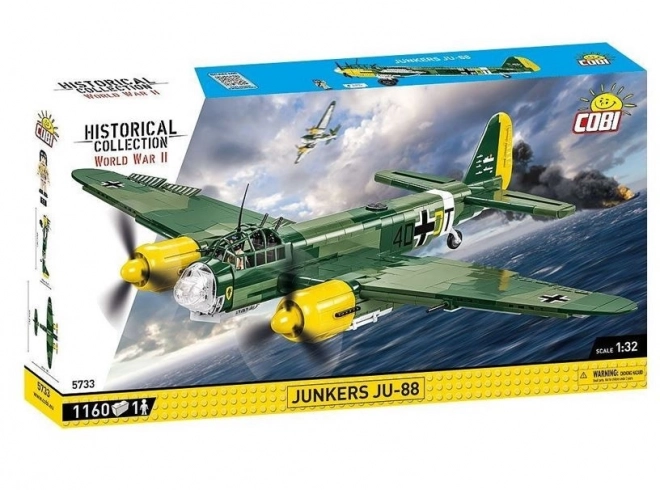 Historisches Junkers Ju-88 Bomber Modell