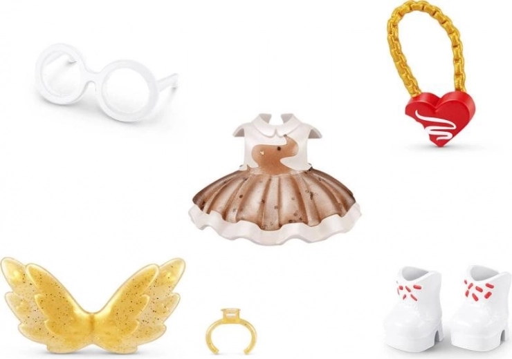 Austauschbare Outfits und Flügel