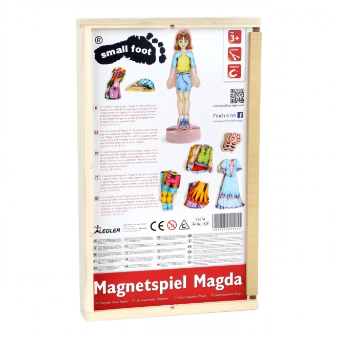 Magnetische Anziehpuppe Magda