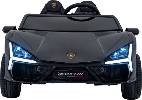 Elektrisches Kinderauto Lamborghini Revuelto XL – schwarz