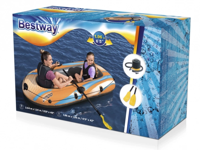 Bestway Doppelkammerschlauchboot Kondor Elite 2000