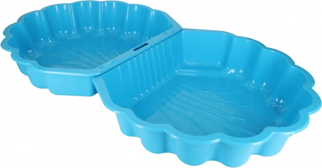 Sandkasten und Pool Muschelka Twins 2in1 blau