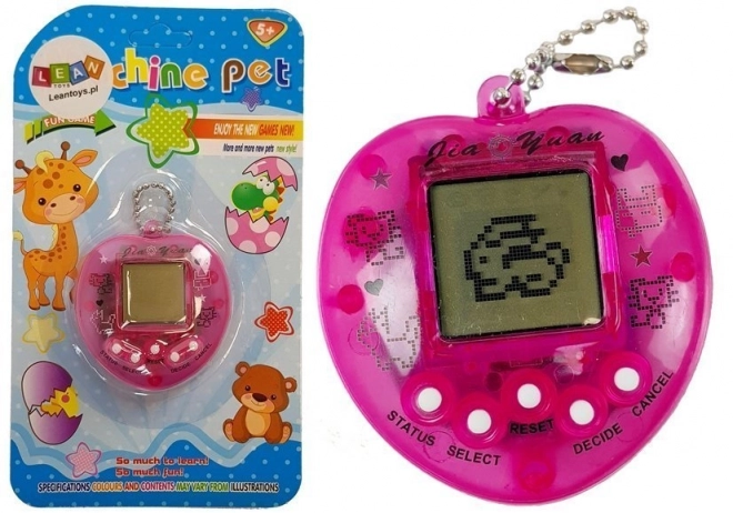 Elektronisches Spiel Tamagotchi Pink mit Kurzer Kette