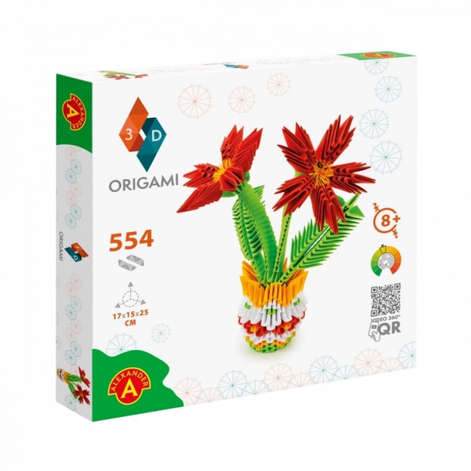 Origami 3D Blumen