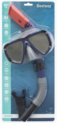 Schwarzes Tauchset mit Maske und Schnorchel von Bestway