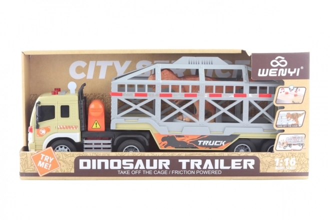 Dinosaurier-Transporter mit Sound und Licht