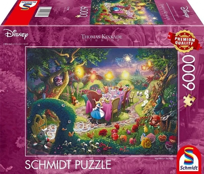 Schmidt Puzzle Alice im Wunderland: Teegesellschaft des verrückten Hutmachers