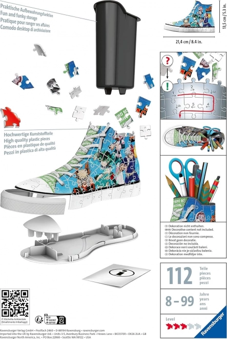 Ravensburger 3D-Puzzle Sneaker My Hero Academia