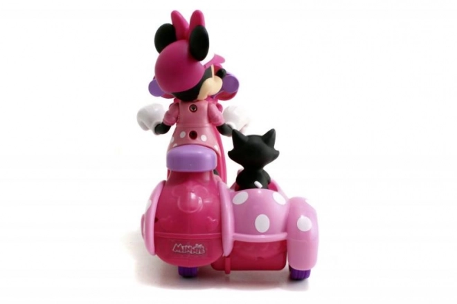 Minnie Scooter mit Seitenwagen und Figur