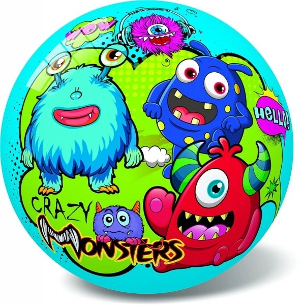 Ball MONSTER aufblasen 23 cm