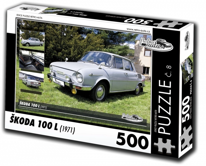 Puzzle RETRO-AUTA Škoda 100 L 500 Teile