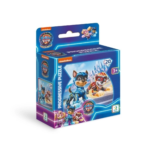 Chase und Marshal 20-teiliges Puzzle - Paw Patrol