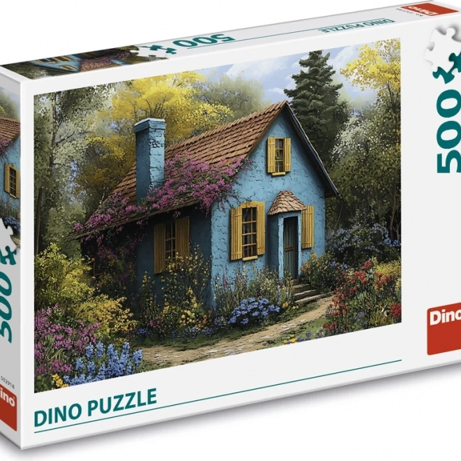 Puzzle Blaues Häuschen 500 Teile