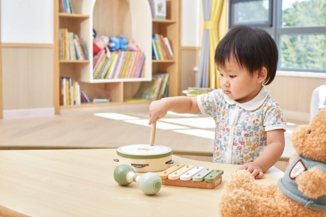 Kinder-Musikset PolarB in Pastellfarben