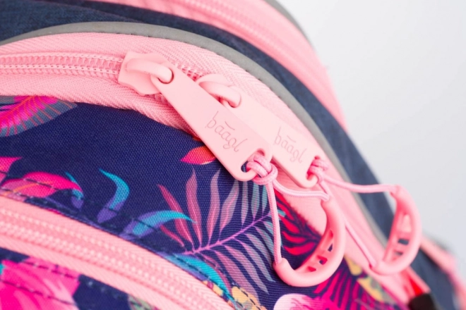 Ergonomischer Schulrucksack Flamingo von BAAGL