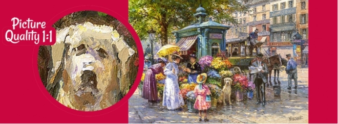 CHERRY PAZZI Puzzle Blumenmarkt 1000 Teile