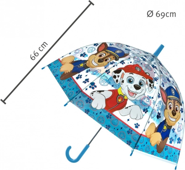 Kinderregenschirm mit Motiven von PAW Patrol