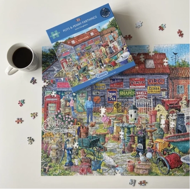 Gibsons Puzzle Hrnce und Trödel 1000 Teile