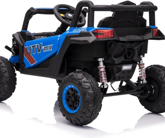 Elektrisches Kinderfahrzeug Buggy Madman UTV-MX blau