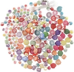 Bunte Perlen für endlose Kombinationen