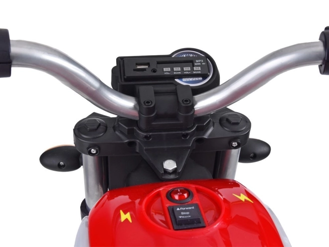 Kinder Elektro Motorrad Street Bob – Schwarz