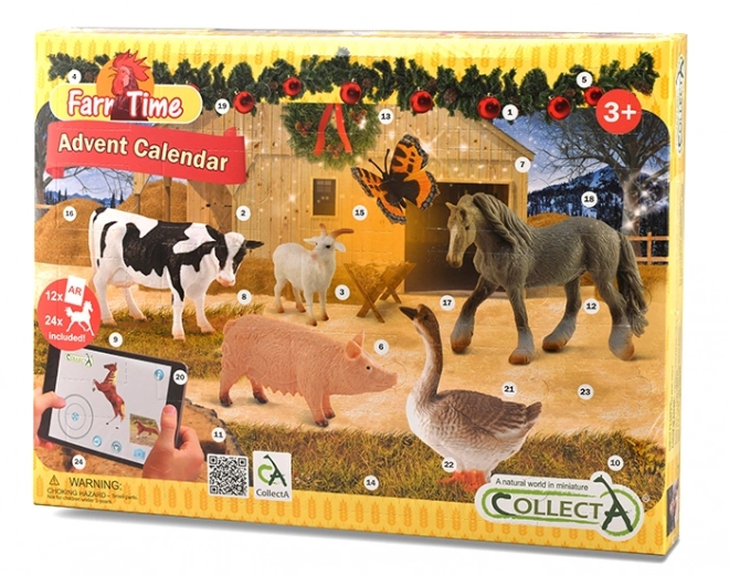 Adventskalender Bauernhof und Pferde von CollectA