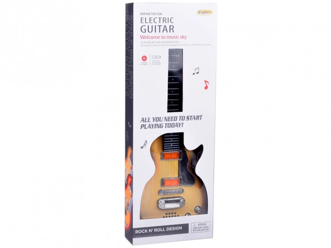 Kinder Elektro-Gitarre mit Licht und Musik