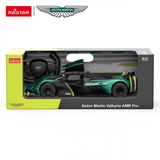 Aston Martin Valkyrie AMR Pro RC Auto 1:14 Dunkelgrün