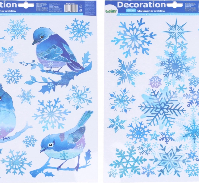 Fenster-Weihnachtsdekoration 41 × 29 cm