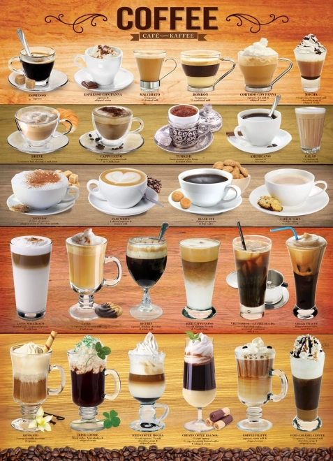 Eurographics Puzzle Kaffee 1000 Teile