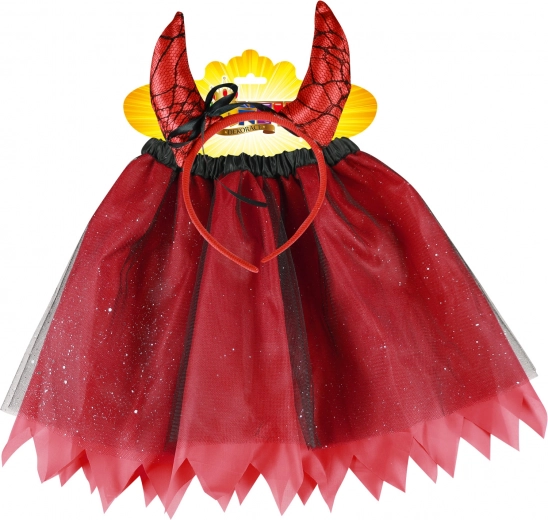 Haarreif mit Hörnern für den sofortigen Teufels-Look