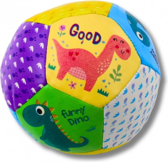 Set mit weichen Dinosaurierbällen 9 cm 3 Stk