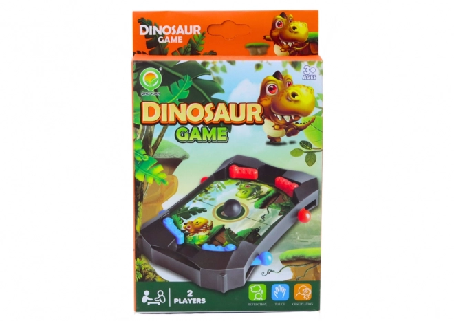 Mini Geschicklichkeitsspiel Dino Ball Weiß