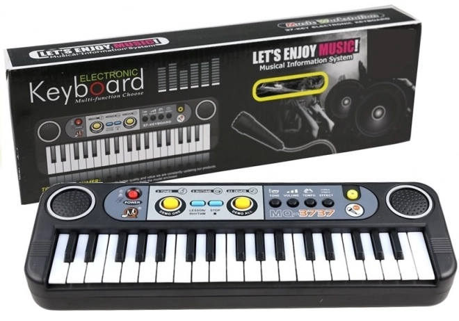 Elektrisches Keyboard mit Mikrofon für Kinder