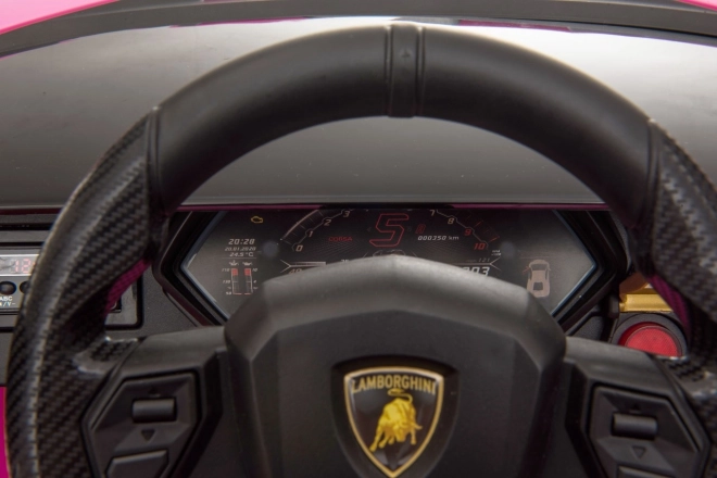 Lamborghini SIAN Kinderauto mit Batterie und Fernbedienung – Rosa