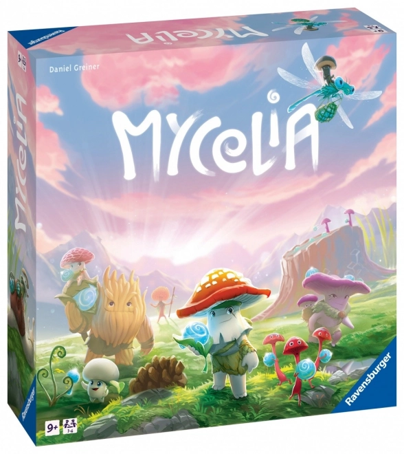 Strategie-Brettspiel Mycelium: Tal der Tausend Tautropfen
