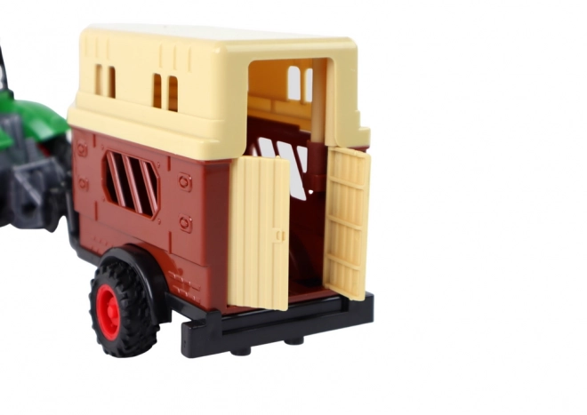Ferngesteuerter Traktor mit Anhänger im Maßstab 1:24