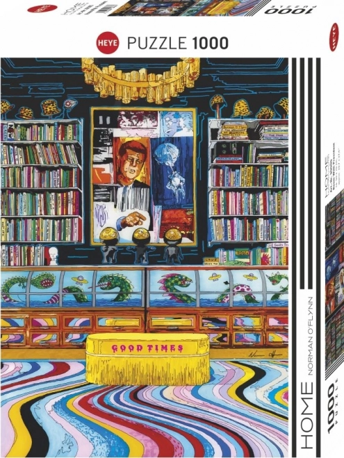 HEYE Puzzle: Zimmer mit Präsident - 1000 Teile