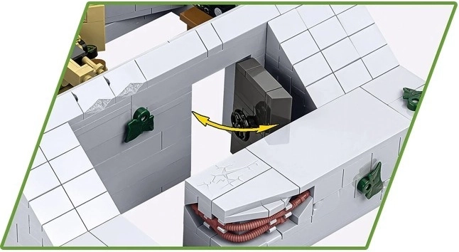 Bunker Regelbau 667 aus COBI Bausteinen