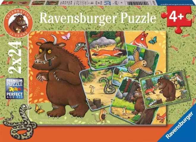 Ravensburger Der Grüffelo Puzzle 2x24 Teile