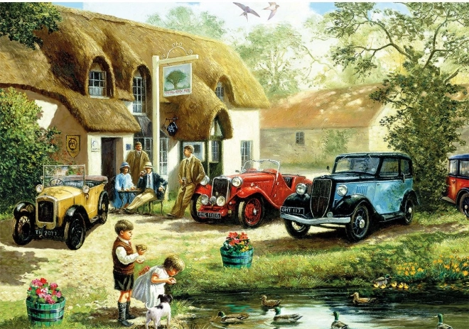 Puzzle Entenfütterung 500 Teile