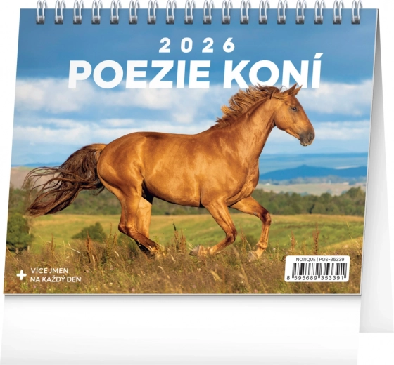 Tischkalender Pferdepoesie 2026