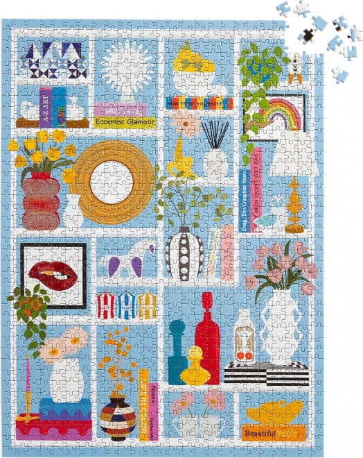 Galison Puzzle Jonathan Adler - Shelfie 1000 Teile