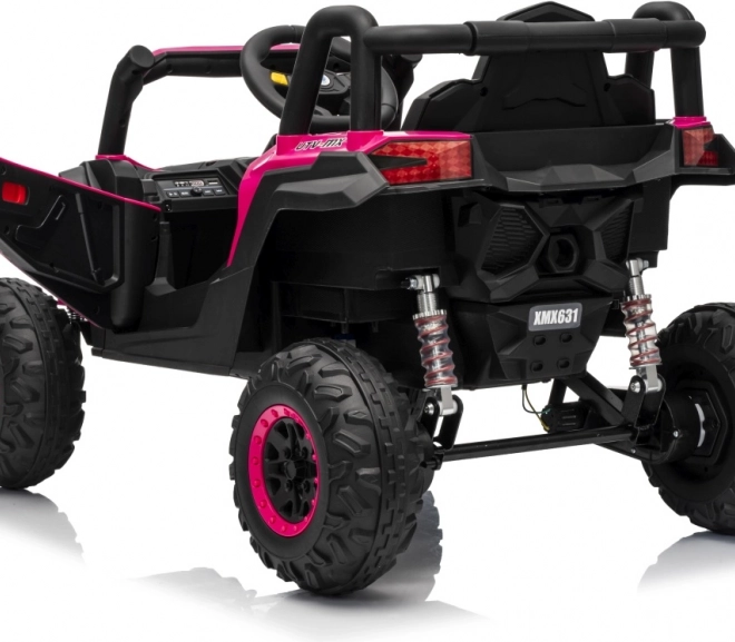 Kinder-Elektroauto Buggy Madman UTV-MX rosa